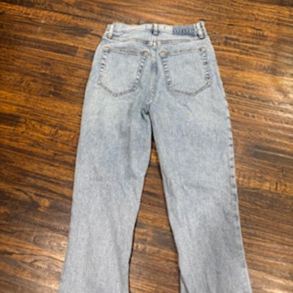 Abercrombie & Fitch Light Wash Blue High-Rise Jeans